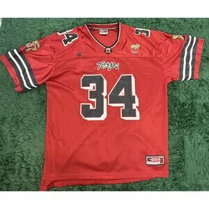 Maryland Terrapins #34 Colosseum Athletics NCAA Football Jersey Mens XL/XXL Red